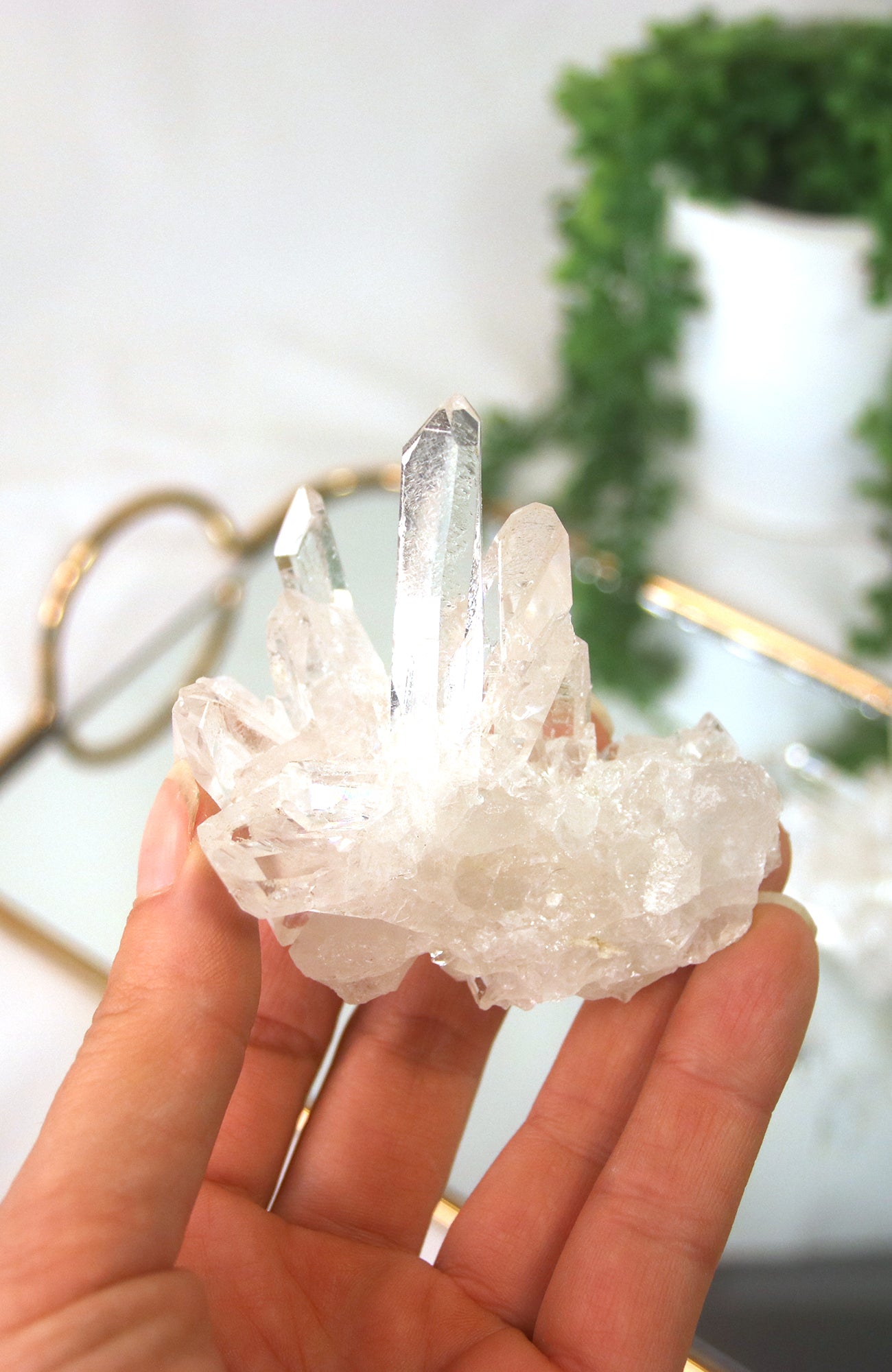 Clear Quartz Cluster AAA